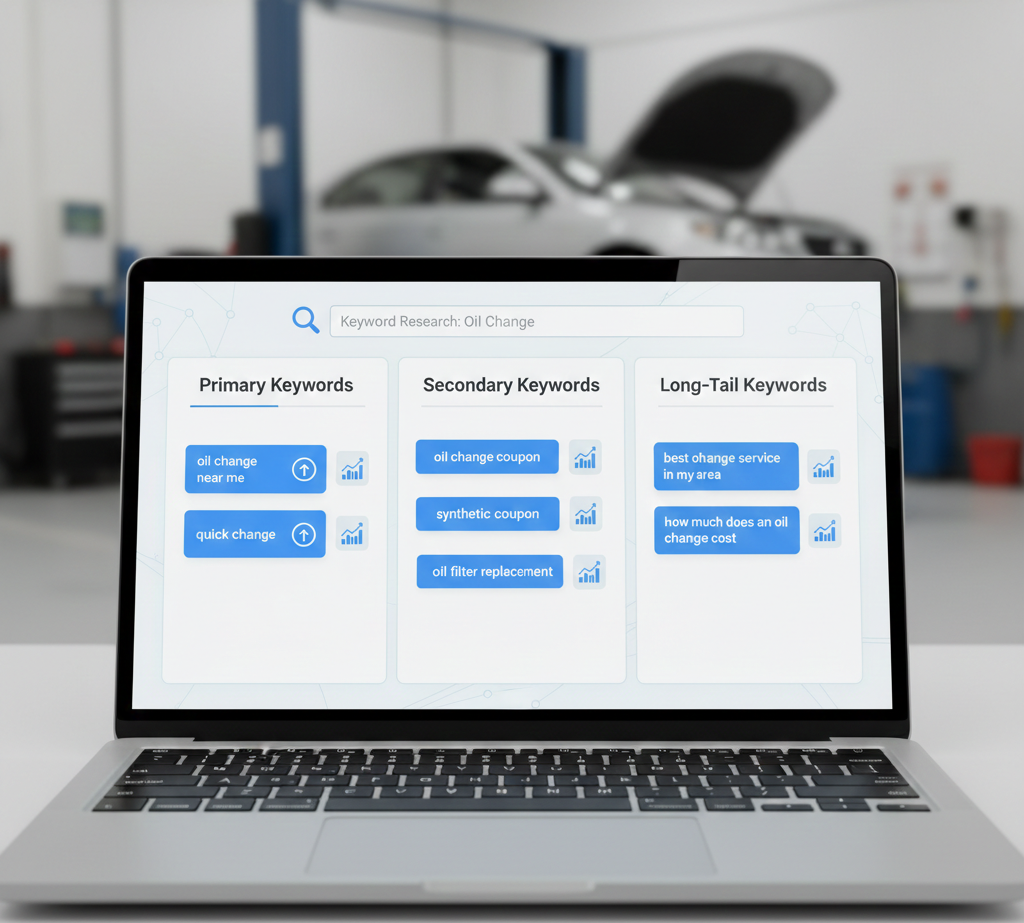 SEO for Oil Change
