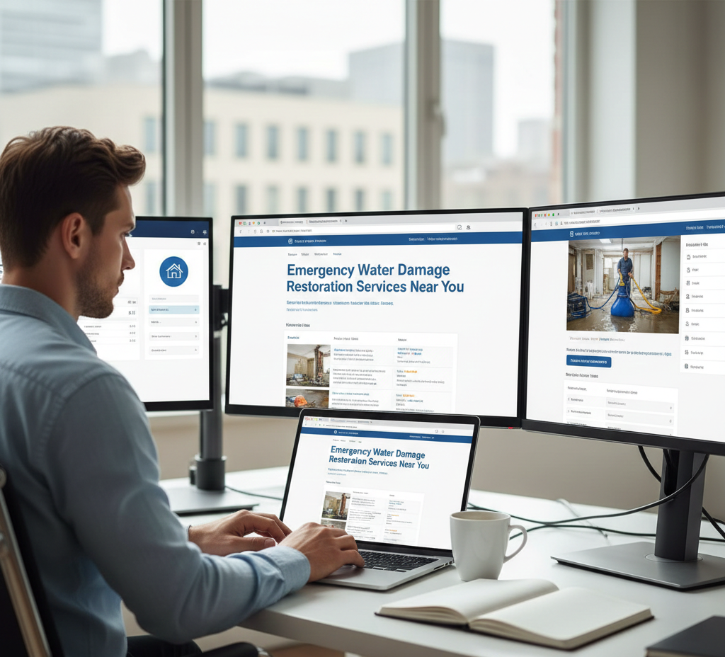 Water Damage Restoration SEO