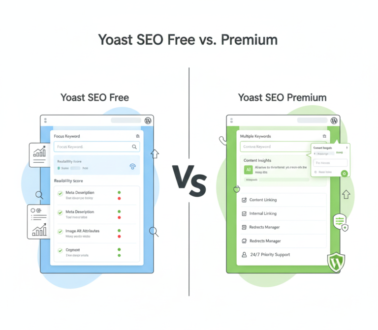 Yoast SEO Free vs Premium