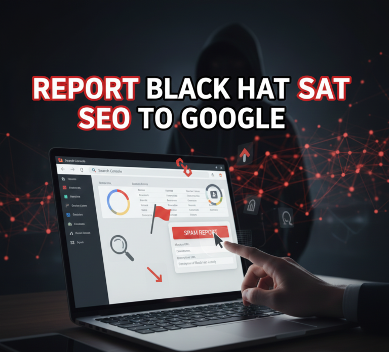 Report Black Hat SEO to Google