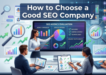 How to Choose a Good SEO Company