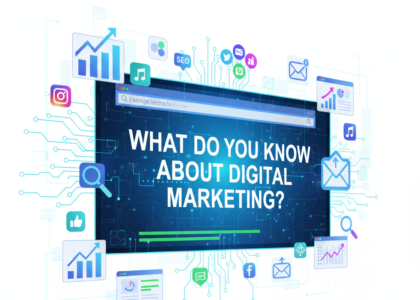 What Do You Know About Digital Marketing?