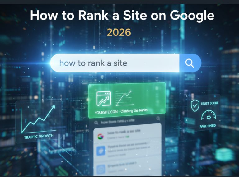 How to Rank a Site on Google in 2026