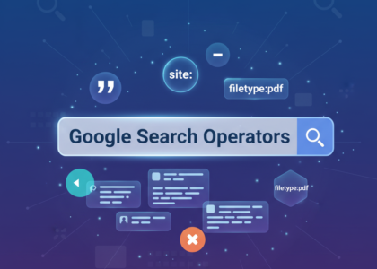 Google Search Operators