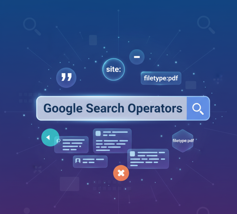Google Search Operators